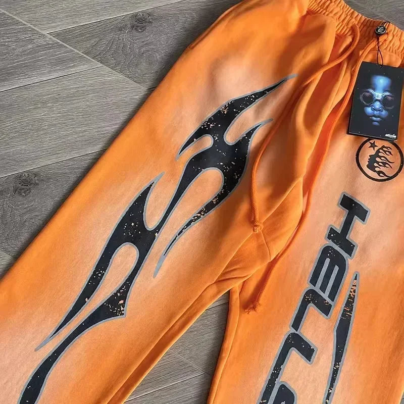 Hellstar  Fire Orange pants